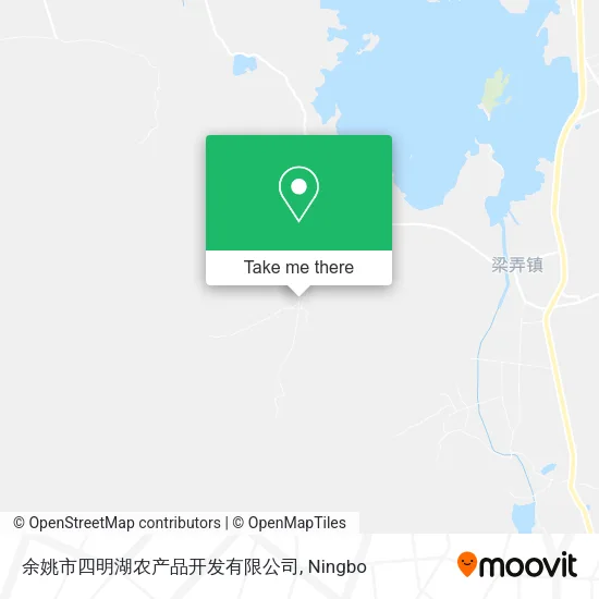 余姚市四明湖农产品开发有限公司 map