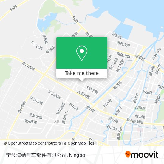 宁波海纳汽车部件有限公司 map