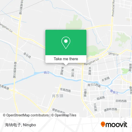 海纳电子 map