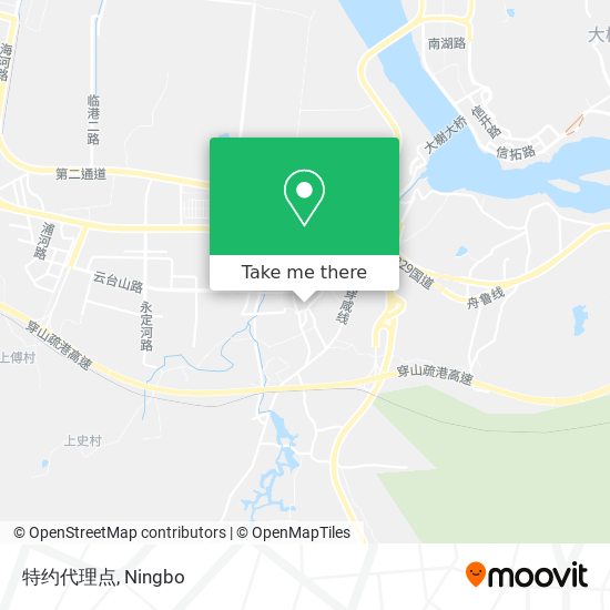 特约代理点 map