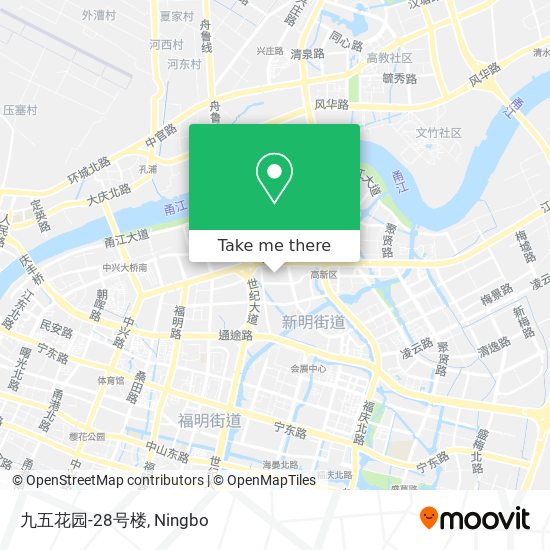 九五花园-28号楼 map