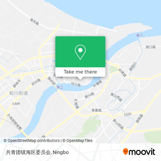 共青团镇海区委员会 map