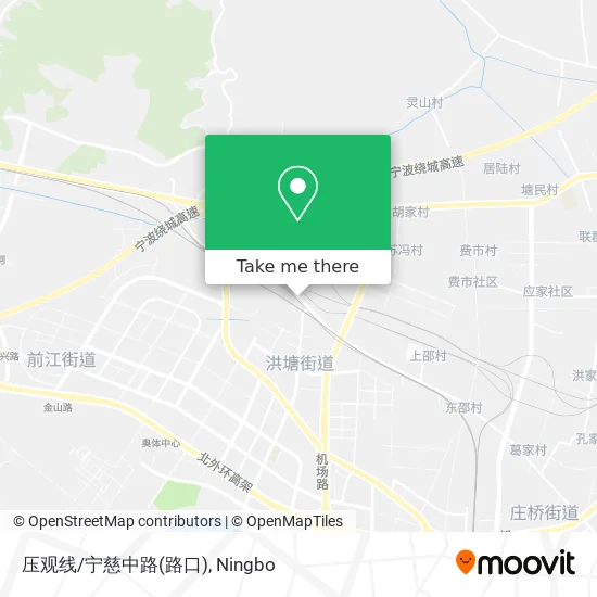 压观线/宁慈中路(路口) map