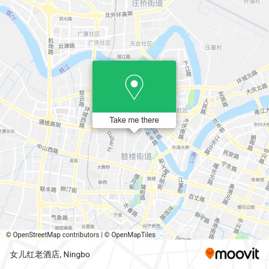 女儿红老酒店 map