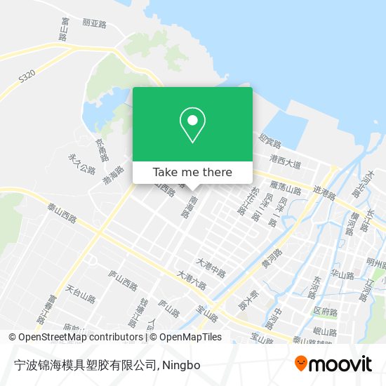 宁波锦海模具塑胶有限公司 map