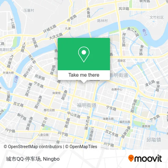 城市QQ-停车场 map