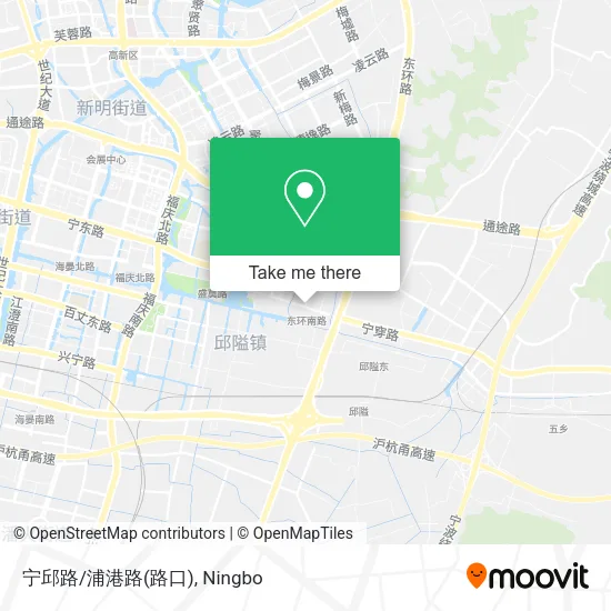 宁邱路/浦港路(路口) map