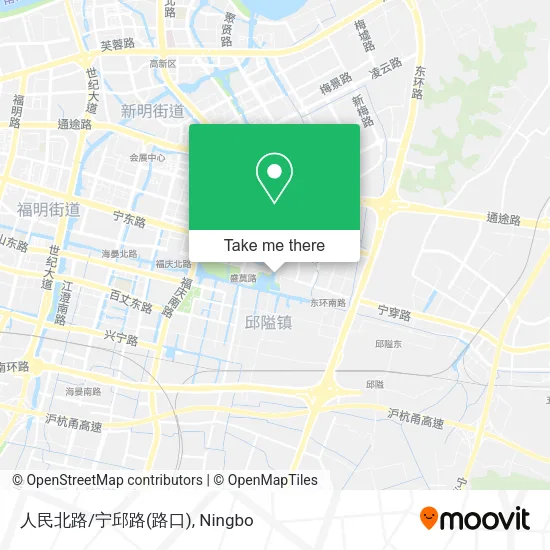 人民北路/宁邱路(路口) map