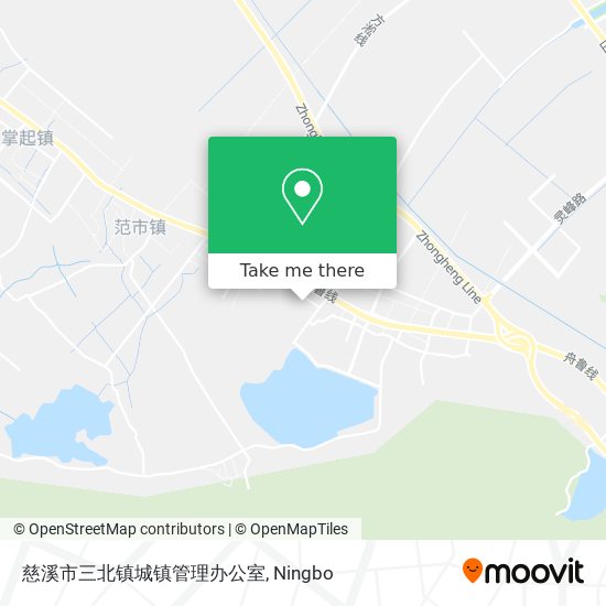 慈溪市三北镇城镇管理办公室 map