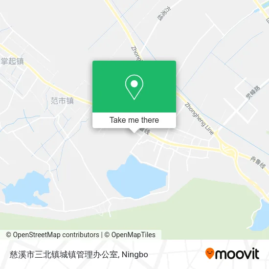 慈溪市三北镇城镇管理办公室 map