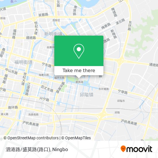 泗港路/盛莫路(路口) map