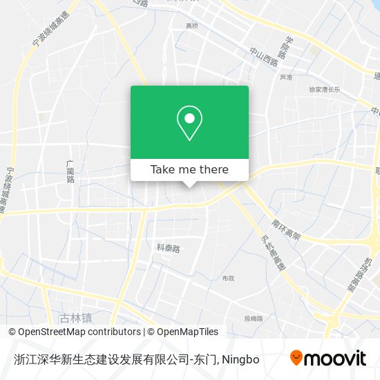 浙江深华新生态建设发展有限公司-东门 map