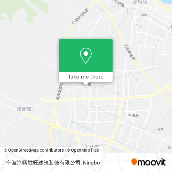 宁波海曙胜旺建筑装饰有限公司 map