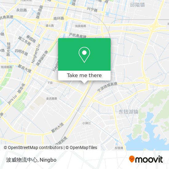 波威物流中心 map