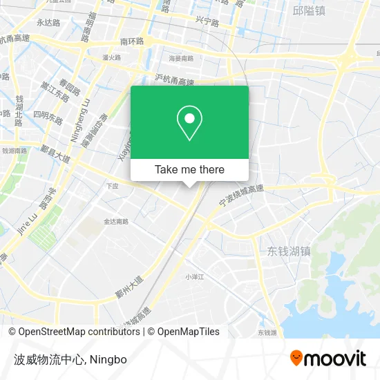 波威物流中心 map