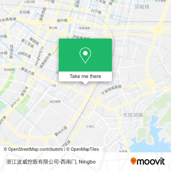 浙江波威控股有限公司-西南门 map