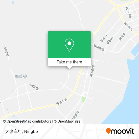 大张车行 map