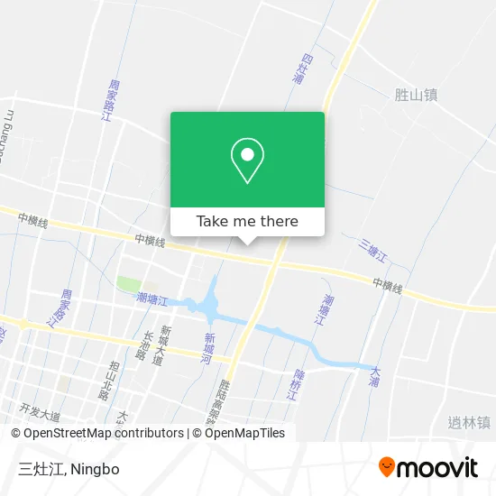 三灶江 map