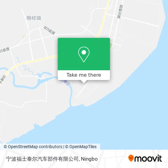 宁波福士泰尔汽车部件有限公司 map