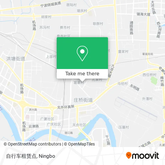 自行车租赁点 map