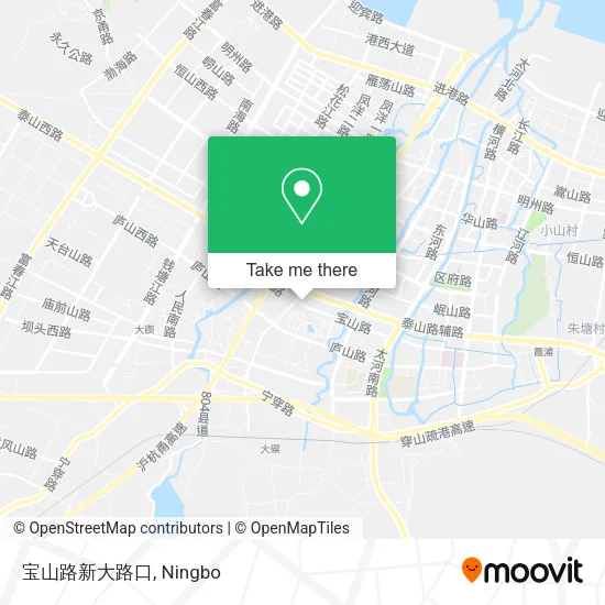 宝山路新大路口 map