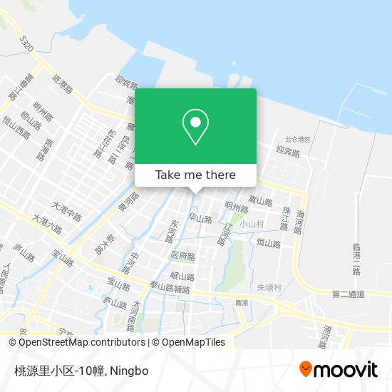 桃源里小区-10幢 map