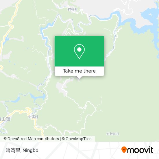 暗湾里 map