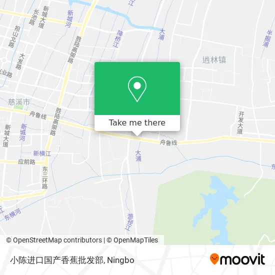 小陈进口国产香蕉批发部 map