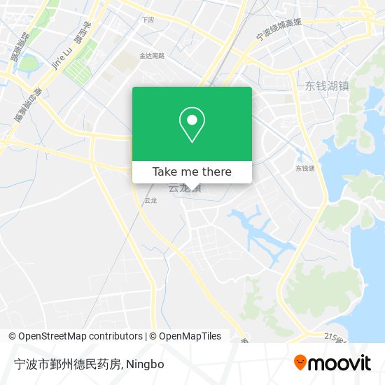 宁波市鄞州德民药房 map