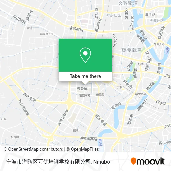 宁波市海曙区万优培训学校有限公司 map