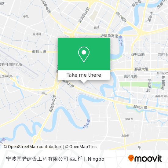 宁波国骅建设工程有限公司-西北门 map