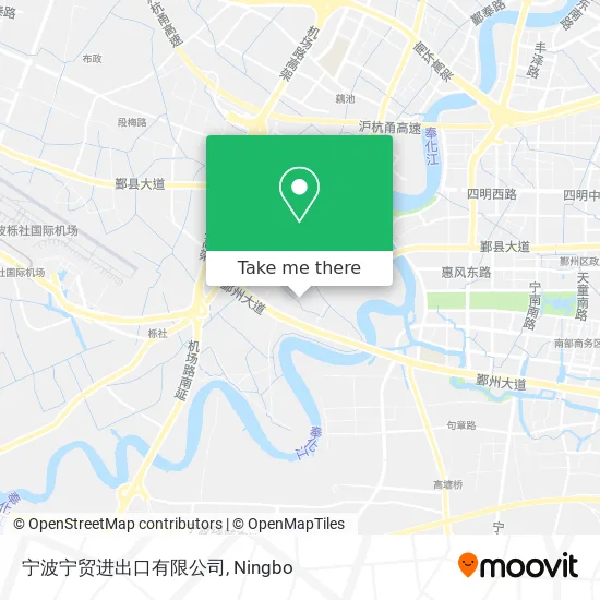 宁波宁贸进出口有限公司 map