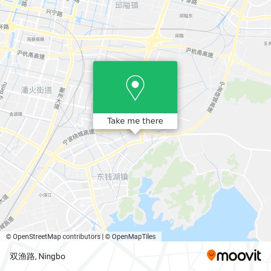 双渔路 map
