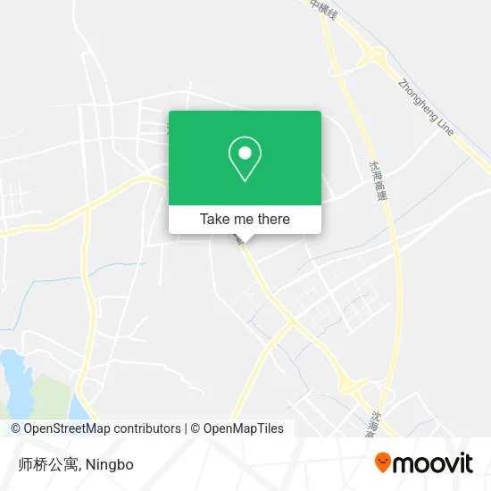 师桥公寓 map