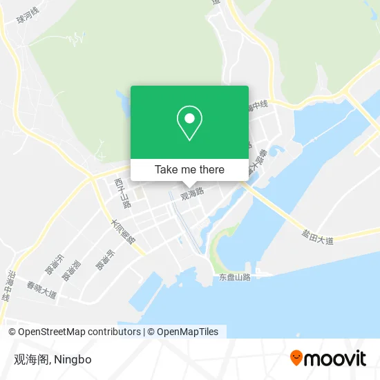 观海阁 map