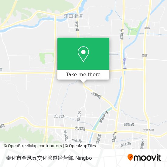 奉化市金凤五交化管道经营部 map