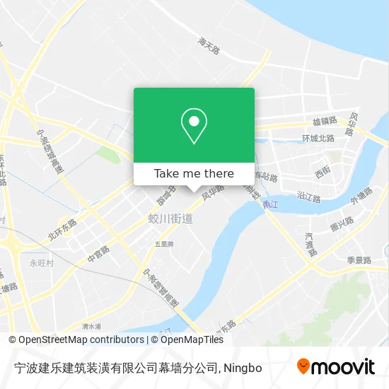 宁波建乐建筑装潢有限公司幕墙分公司 map