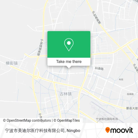 宁波市美迪尔医疗科技有限公司 map