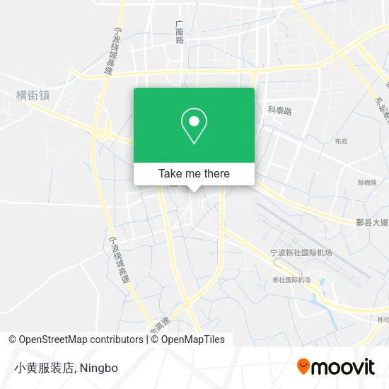 小黄服装店 map