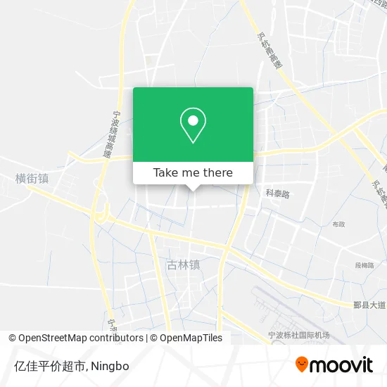 亿佳平价超市 map