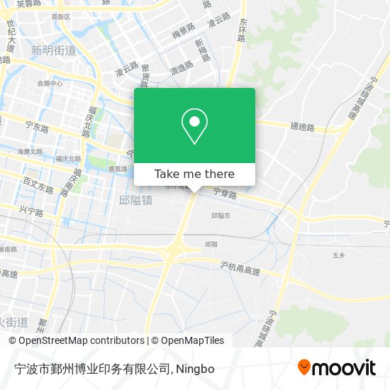 宁波市鄞州博业印务有限公司 map