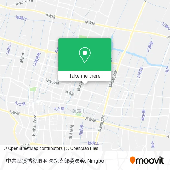 中共慈溪博视眼科医院支部委员会 map