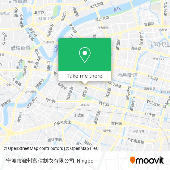 宁波市鄞州富信制衣有限公司 map
