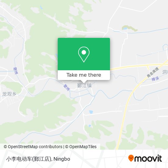 小李电动车(鄞江店) map