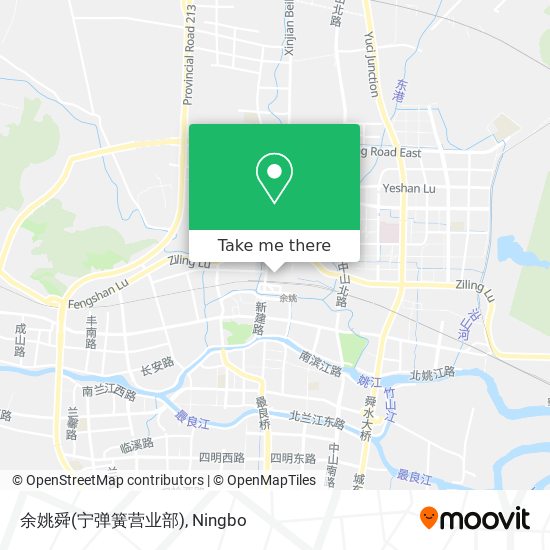 余姚舜(宁弹簧营业部) map