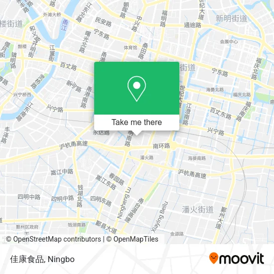 佳康食品 map