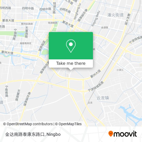 金达南路泰康东路口 map