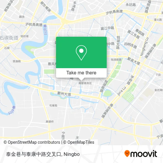 泰金巷与泰康中路交叉口 map