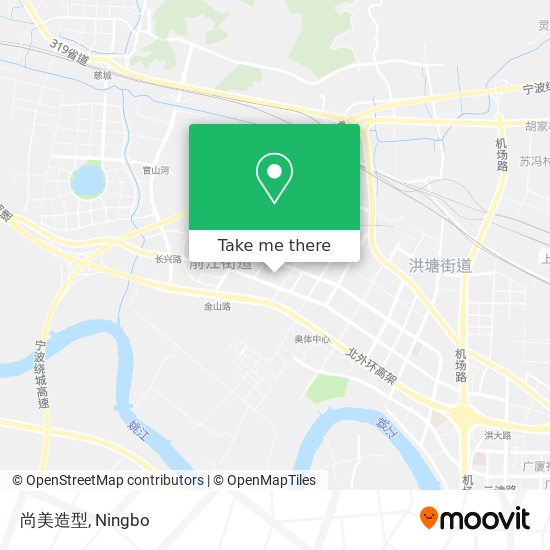 尚美造型 map