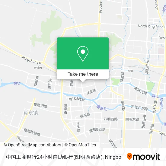 中国工商银行24小时自助银行(阳明西路店) map